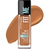 Maybelline Fit Me Matte + Poreless Liquid Oil-Free Foundation Makeup, Warm Coconut, 1 Count (Packaging May Vary)(356 WARM COCONUT)